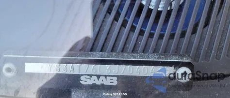 1988 Saab 900 из США, поврежденный, VIN YS3AT76L3J7040435